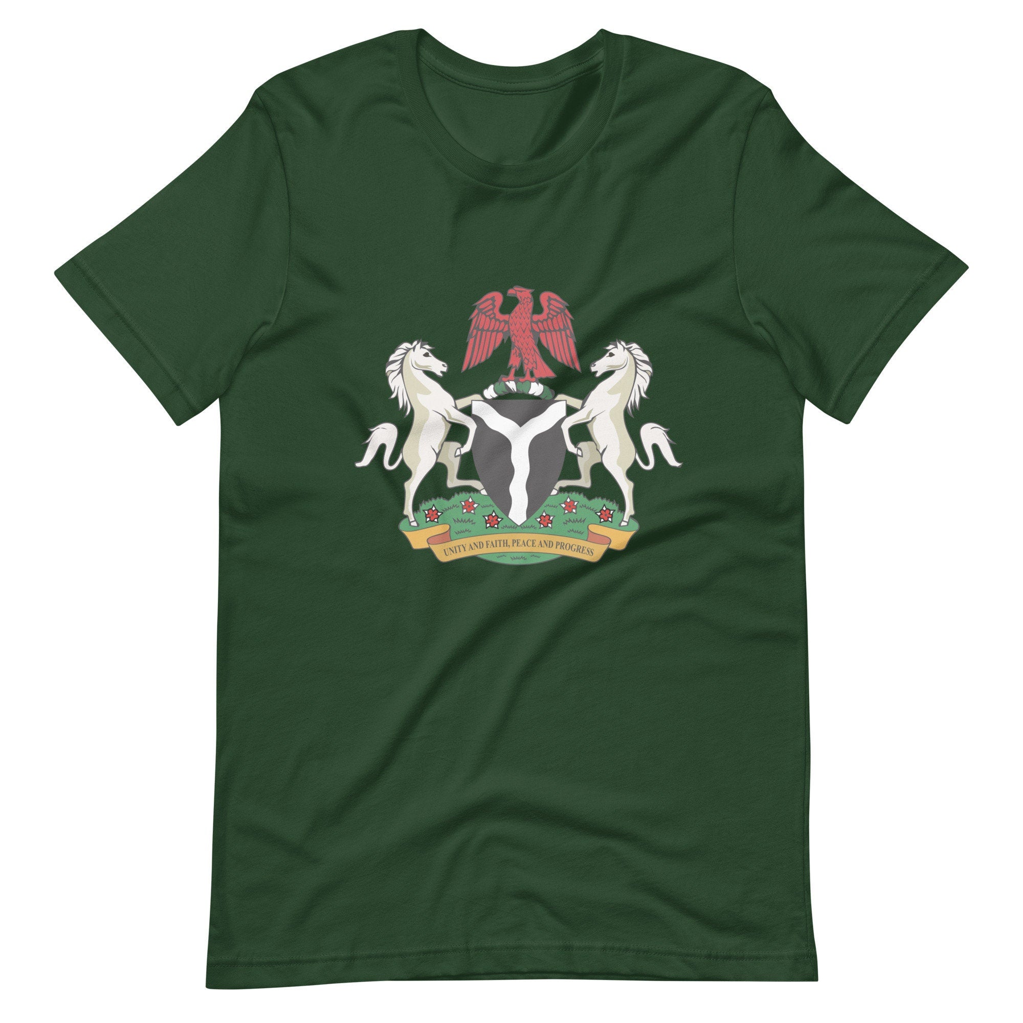 Nigerian Coat of Arms Unisex t-shirt